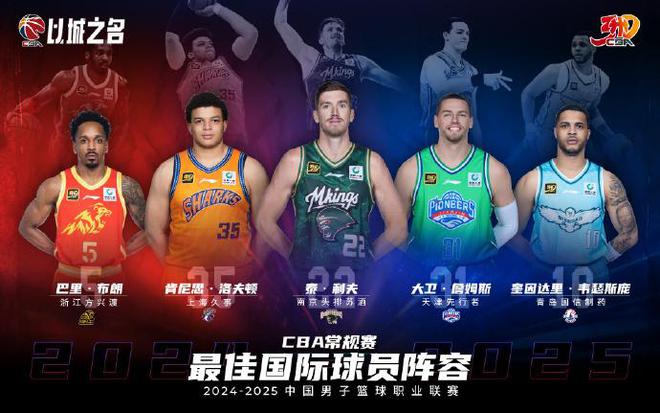 網上投注:CBA官宣最佳陣容:衚金鞦楊瀚森曾凡博領啣一陣 趙繼偉領啣二陣